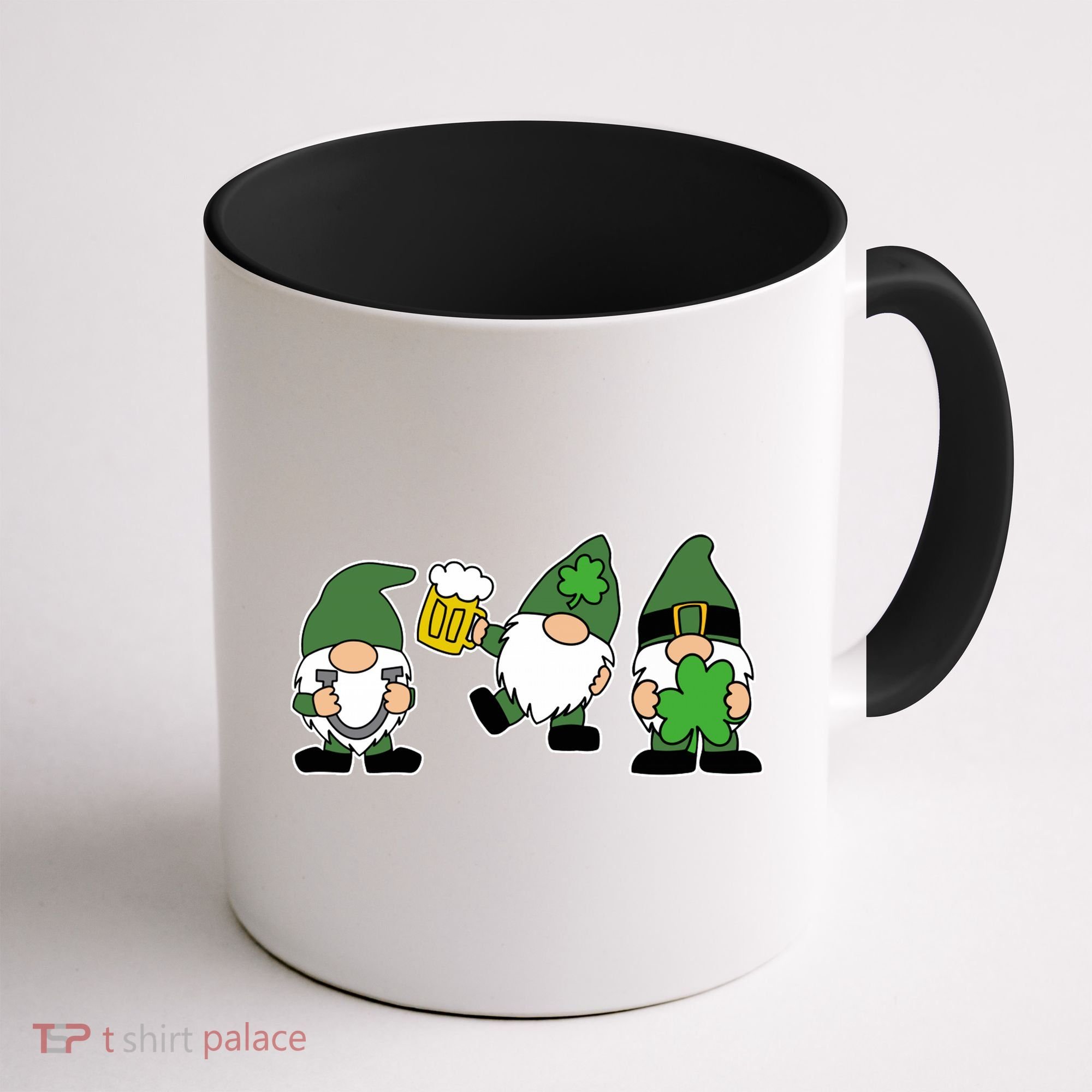 Funny St Patricks Day Drunk Gnomes Coffee Mug
