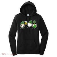 Funny St Patricks Day Drunk Gnomes Women's Hoodie thumb 0