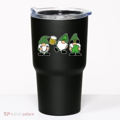 Funny St Patricks Day Drunk Gnomes Tumbler