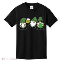 Funny St Patricks Day Drunk Gnomes Kids T-Shirt thumb 0