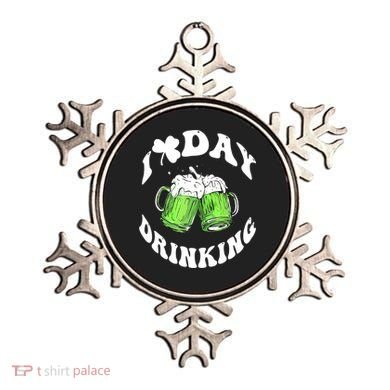 Funny St Patricks Day I Love Day Drinking Love Beers Gift Ornament