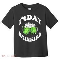 Funny St Patricks Day I Love Day Drinking Love Beers Gift Toddler T-Shirt thumb 0