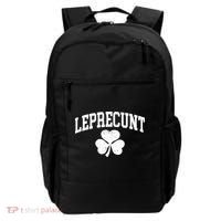 Funny St Patrick's Day Leprecunt Backpack thumb 0