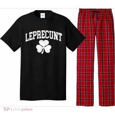 Funny St Patrick's Day Leprecunt Pajama Set