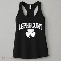 Funny St Patrick's Day Leprecunt Women's Tank Top thumb 3
