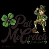 Funny St. Patrick's Day Pat McCrotch Irish Pub Leprechaun Coffee Mug thumb 5