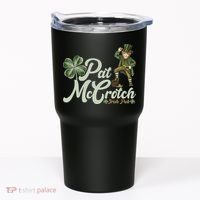 Funny St. Patrick's Day Pat McCrotch Irish Pub Leprechaun Tumbler thumb 0