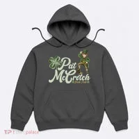 Funny St. Patrick's Day Pat McCrotch Irish Pub Leprechaun Hoodie thumb 0
