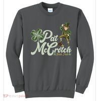 Funny St. Patrick's Day Pat McCrotch Irish Pub Leprechaun Sweatshirt thumb 0