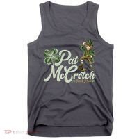 Funny St. Patrick's Day Pat McCrotch Irish Pub Leprechaun Tank Top thumb 0