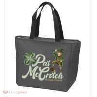 Funny St. Patrick's Day Pat McCrotch Irish Pub Leprechaun Tote Bag thumb 3