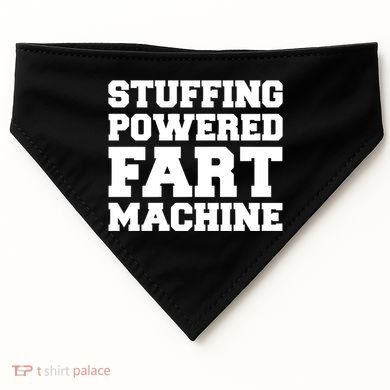 Fuckadvertisements Stuffing Powered Fart Machine USA-Made Doggie Bandana