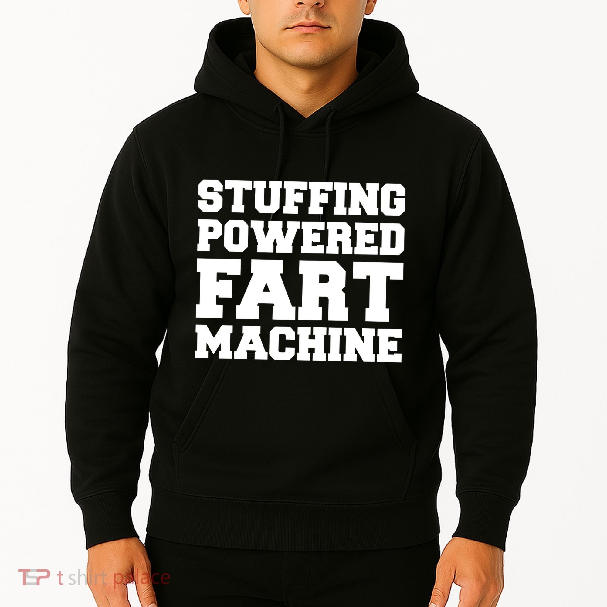 Fuckadvertisements Stuffing Powered Fart Machine Hoodie