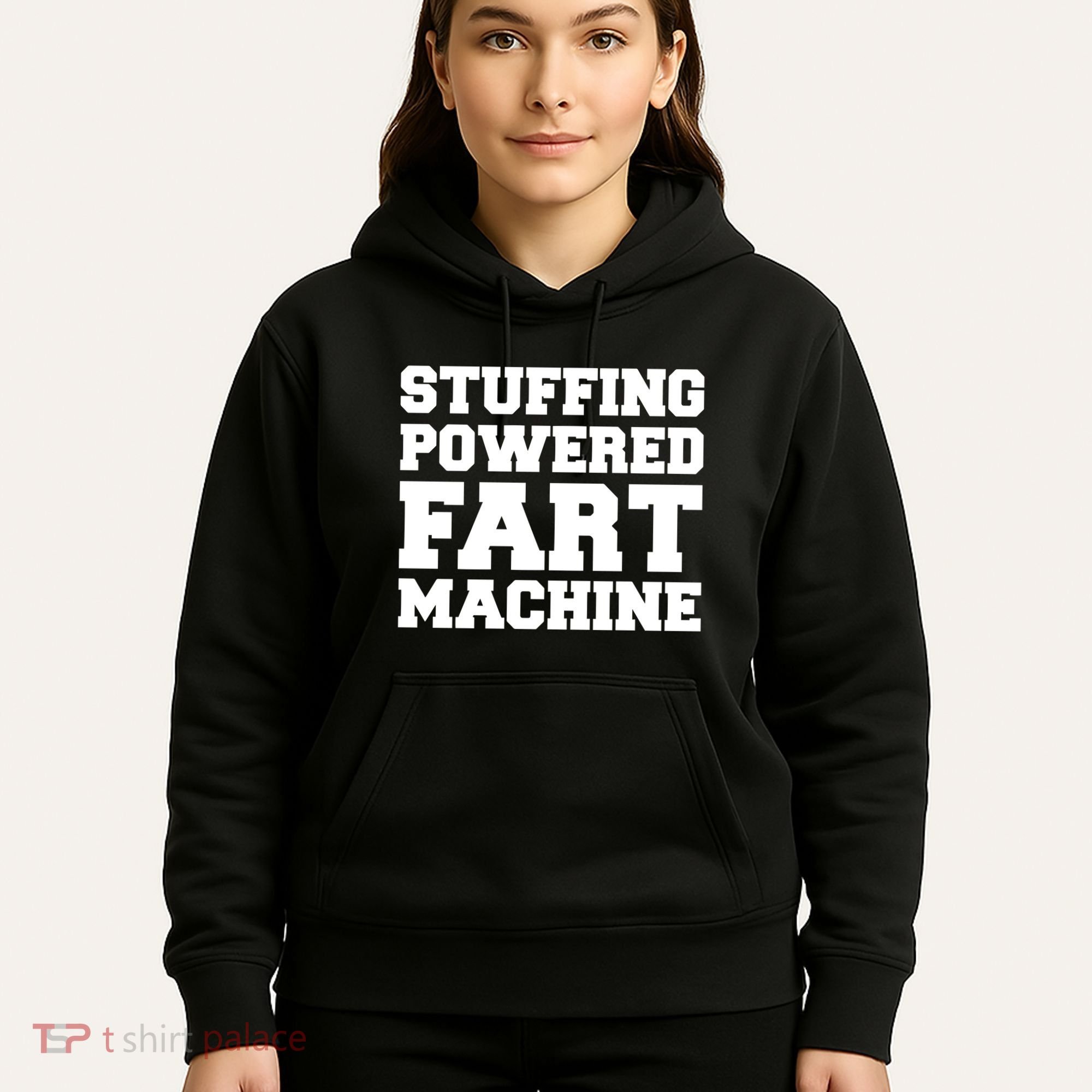 Fuckadvertisements Stuffing Powered Fart Machine Hoodie