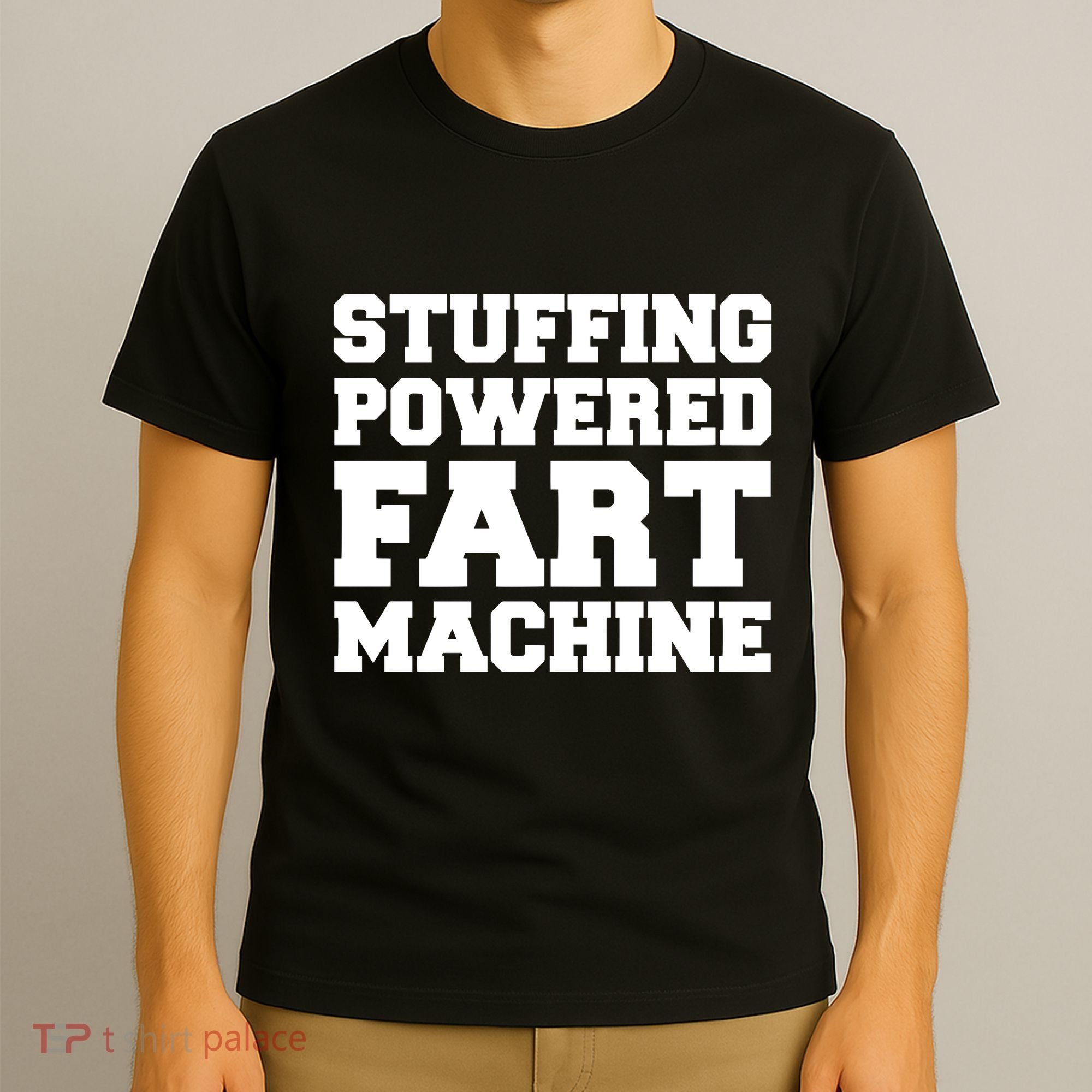 Fuckadvertisements Stuffing Powered Fart Machine T-Shirt