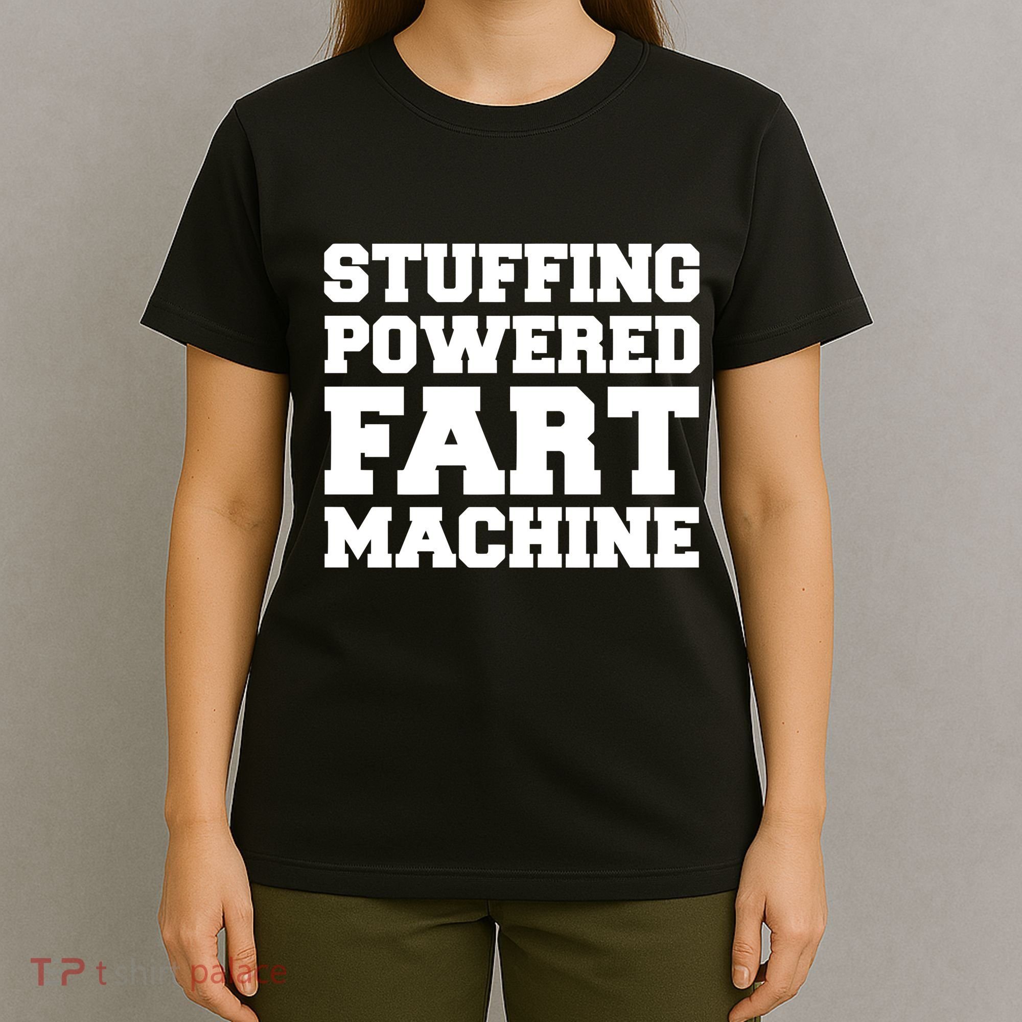 Fuckadvertisements Stuffing Powered Fart Machine T-Shirt