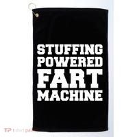Fuckadvertisements Stuffing Powered Fart Machine Golf Towel thumb 0