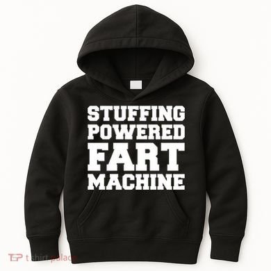 Fuckadvertisements Stuffing Powered Fart Machine Kids Hoodie