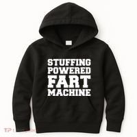 Fuckadvertisements Stuffing Powered Fart Machine Kids Hoodie thumb 0