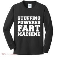 Fuckadvertisements Stuffing Powered Fart Machine Kids Long Sleeve Shirt thumb 0