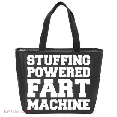 Fuckadvertisements Stuffing Powered Fart Machine Tote Bag