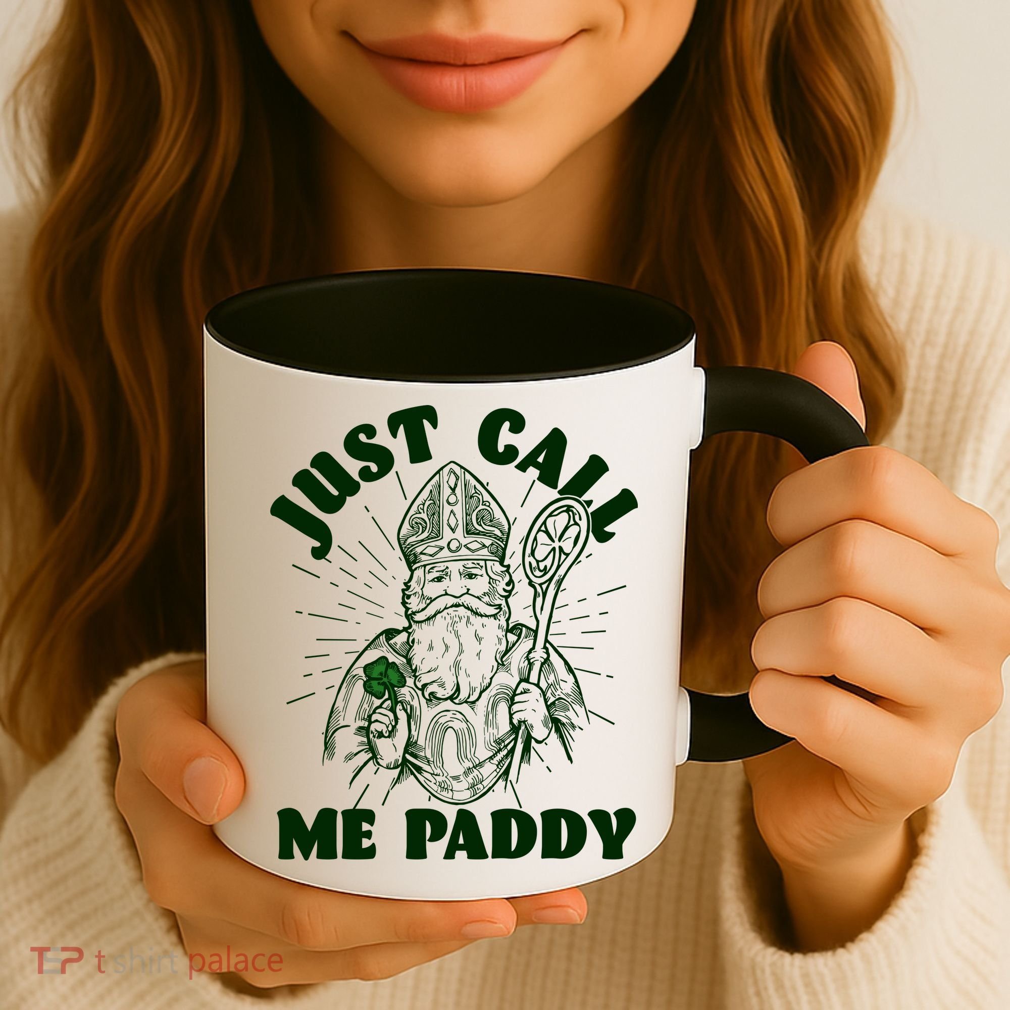 Funny Saint Patricks Day Just Call Me Paddy Coffee Mug