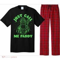 Funny Saint Patricks Day Just Call Me Paddy Pajama Set thumb 0