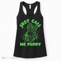 Funny Saint Patricks Day Just Call Me Paddy Women's Tank Top thumb 0