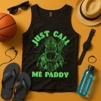 Funny Saint Patricks Day Just Call Me Paddy Tank Top thumb 4