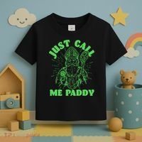 Funny Saint Patricks Day Just Call Me Paddy Toddler T-Shirt thumb 3