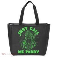 Funny Saint Patricks Day Just Call Me Paddy Tote Bag thumb 0