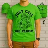 Funny Saint Patricks Day Just Call Me Paddy T-Shirt thumb 6