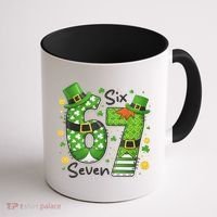 Funny St Patrick's Day 67 Meme Coffee Mug thumb 1