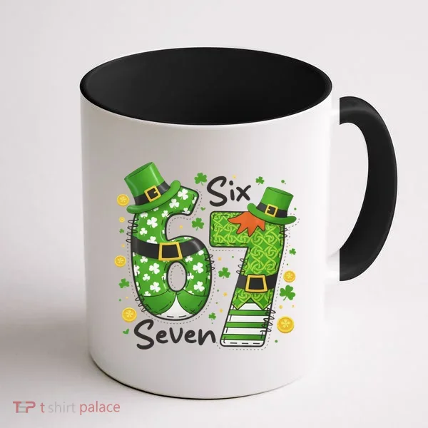 Funny St Patrick's Day 67 Meme Coffee Mug