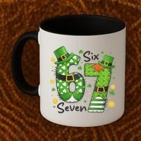Funny St Patrick's Day 67 Meme Coffee Mug thumb 2