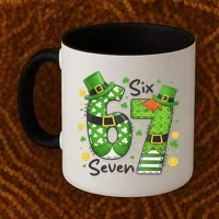 Funny St Patrick's Day 67 Meme Coffee Mug thumb 2