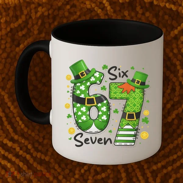Funny St Patrick's Day 67 Meme Coffee Mug