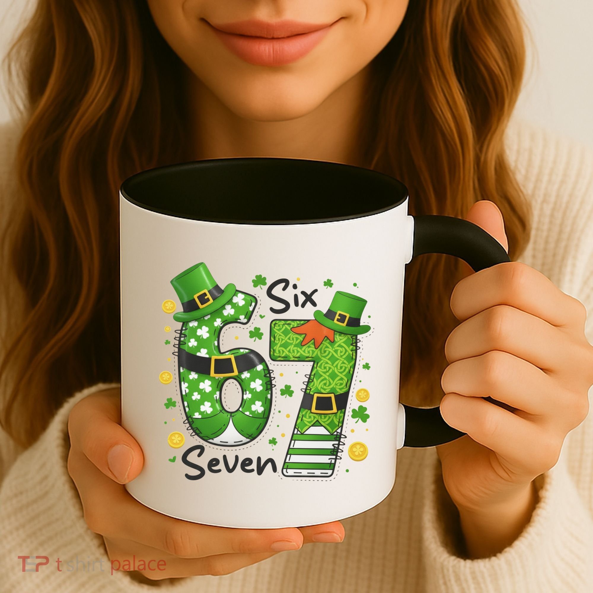 Funny St Patrick's Day 67 Meme Coffee Mug