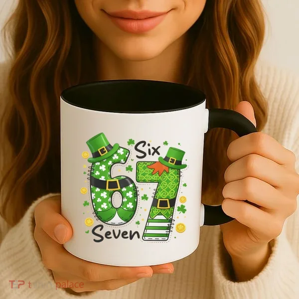 Funny St Patrick's Day 67 Meme Coffee Mug