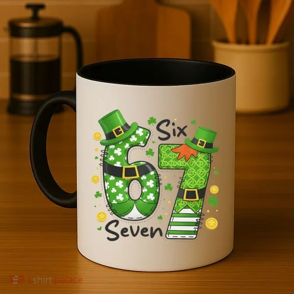 Funny St Patrick's Day 67 Meme Coffee Mug