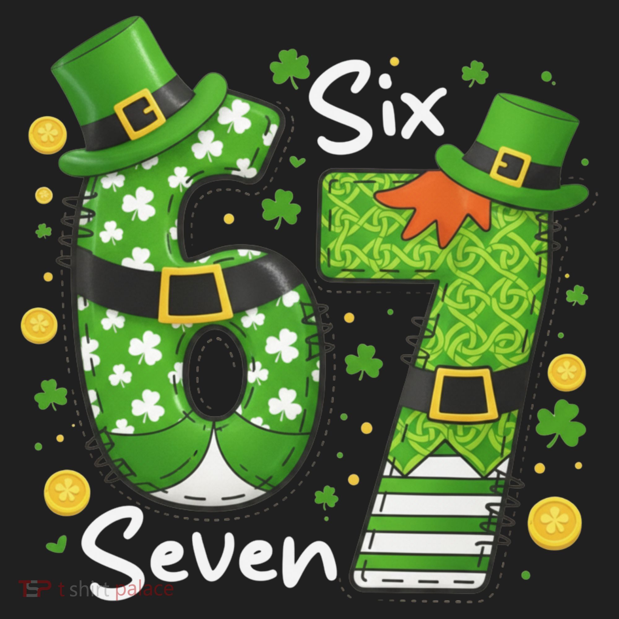 Funny St Patrick's Day 67 Meme Beanie