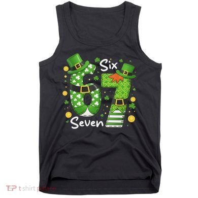 Funny St Patrick's Day 67 Meme Tank Top