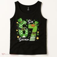 Funny St Patrick's Day 67 Meme Tank Top thumb 2