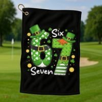 Funny St Patrick's Day 67 Meme Golf Towel thumb 1