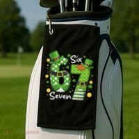 Funny St Patrick's Day 67 Meme Golf Towel thumb 2