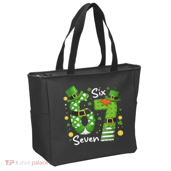 Funny St Patrick's Day 67 Meme Tote Bag