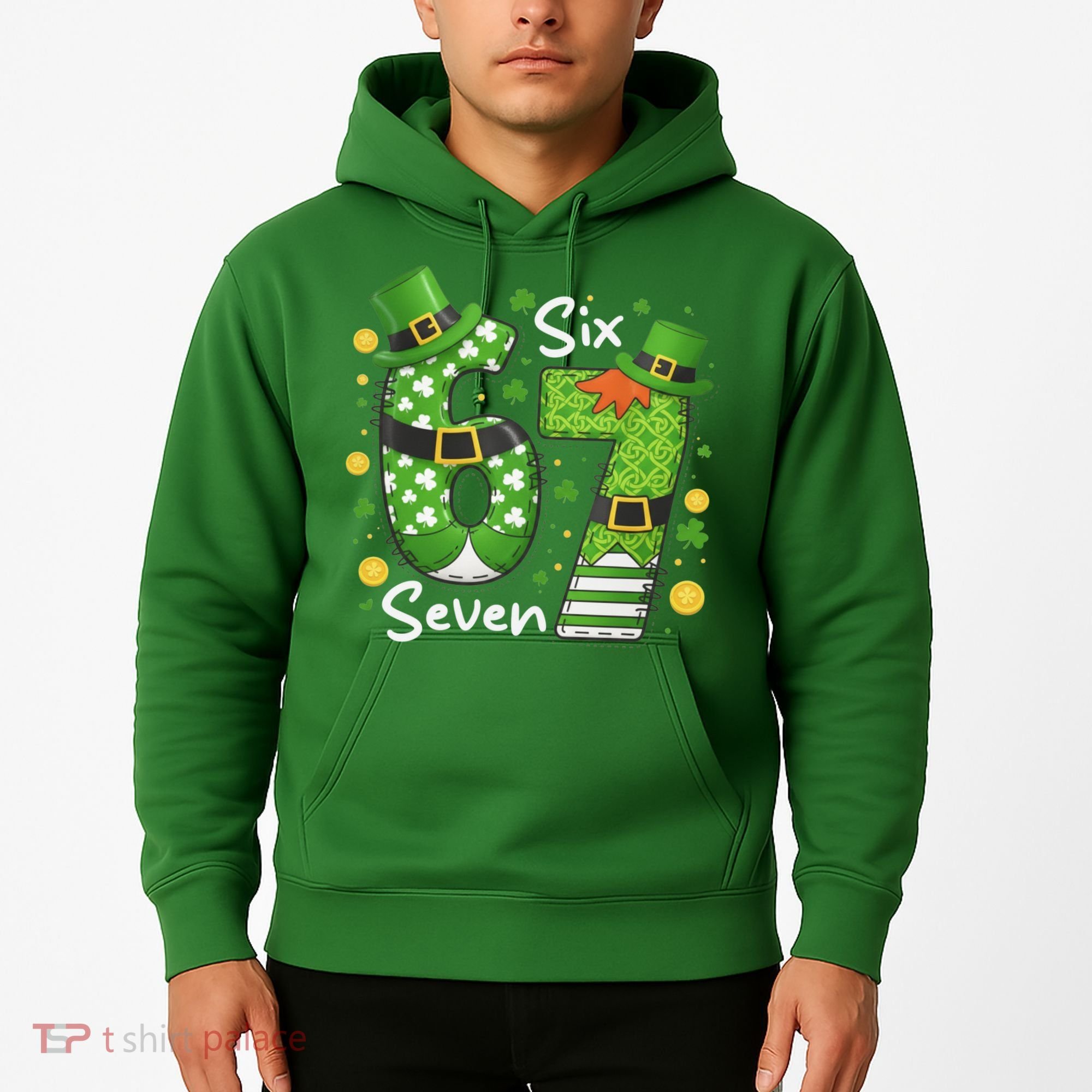 Funny St Patrick's Day 67 Meme Hoodie