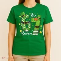 Funny St Patrick's Day 67 Meme T-Shirt thumb 4