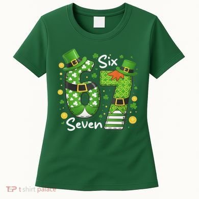 Funny St Patrick's Day 67 Meme Women's T-Shirt