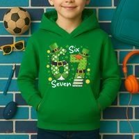 Funny St Patrick's Day 67 Meme Kids Hoodie thumb 2